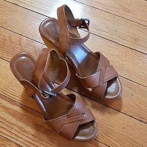Madewell wedges, size 7.5